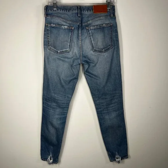Moussy Vintage Velma Skinny Jeans Distressed in Blue Size 26